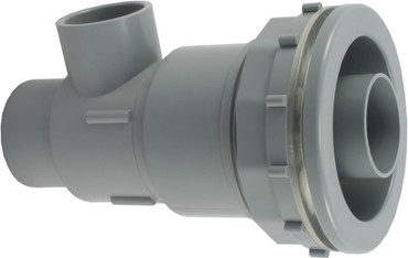 1.5 Inch Spigot (Water) x 1 Inch Socket (Air) Gray Whirlpool Swim Jet