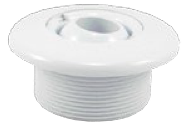 1.5 Inch White Spa Master Directional Wall Fitting