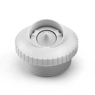1.5 Inch White Variable-Speed Directional Return Fitting MIP