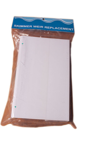 10 Inch White Spring-Lock Weir Door For Skimmer