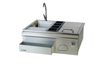 Bull 30" Stainless-Steel Bar Center