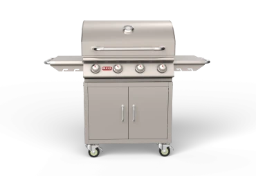 Bull 30" Stainless-Steel Liquid Propane Outlaw Cart Grill