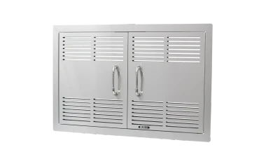 Bull 30" Stainless-Steel Vented Double Door with Reveal