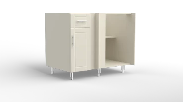 Bull 42" x 34.5" x 26" Right Hinge Base with Blind Corner