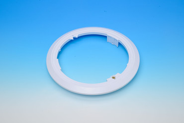 Aladdin White Plastic Universal Pool Light Adapter Ring