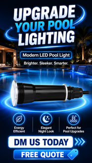 Pool Light Installation Miami | LED Pool Lights & Nicheless Lights