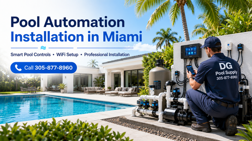 Pool Automation Installation Miami | Smart Pool Control Systems