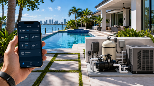 Pool Automation Miami | Smart Pool Control System Installation