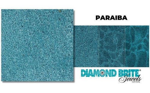 Diamond Brite Paraiba Jewels blue pool finish for swimming pool resurfacing