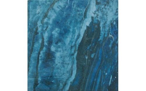 National Pool Tile Barbados Cobalto 6 inch x 6 inch pool tile