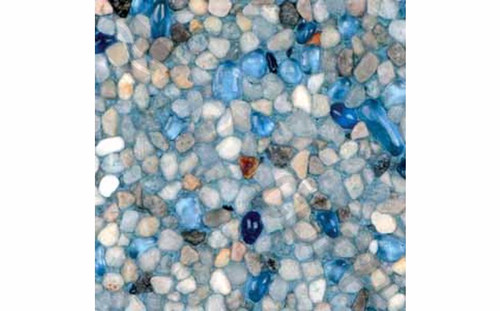 Aqua White StoneScapes Touch of Glass Pebble Pool Finish Parent Kit