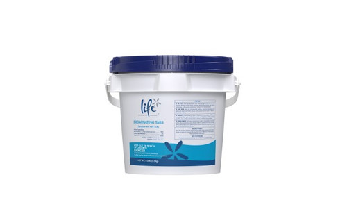 5 lb brominating tabs for spa hot tub and swimming pool water sanitizing