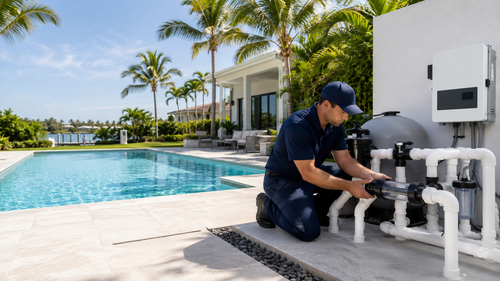 Salt System Installation in Miami | DG Pool Supply