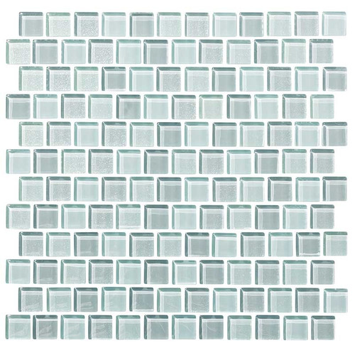 NPT Orion Iceberg Glass Pool Tile 1" x 1"