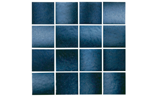NPT Maui Blue Porcelain Pool Tile 3" x 3"