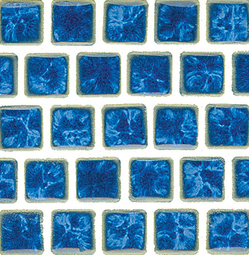 NPT Harmony Lake Blue Pool Tile 1" x 1"