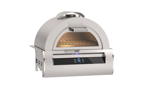 Fire Magic Echelon Diamond Propane Black Glass Pizza Oven