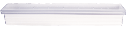 Natural Wonders® 12" Clear Waterfall with Back Port and 6" Lip
