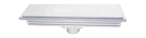 18" White Natural Wonders® Arch Waterfall with Back Port