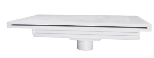 Natural Wonders 1' x 12" White Classic Bottom Feed Waterfall