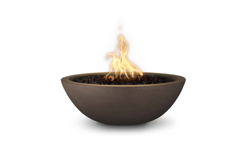 33" Chocolate Concrete Sedona Natural Gas IID Fire Bowl