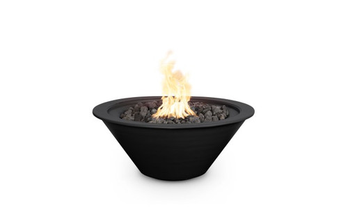 30" Gray Steel LP IID Cazo Fire Bowl