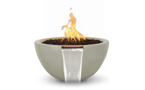 30" Ash LP IID Luna Fire & Water Bowl