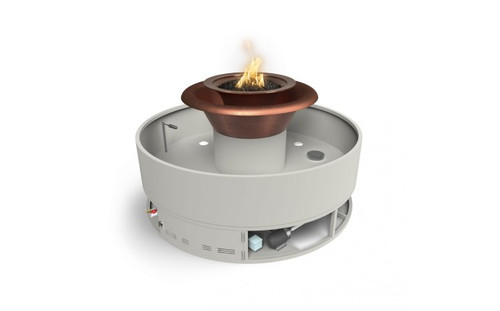 60" Round LP IID Olympian with Cazo 360 Degree Spill Fire & Water Fountain