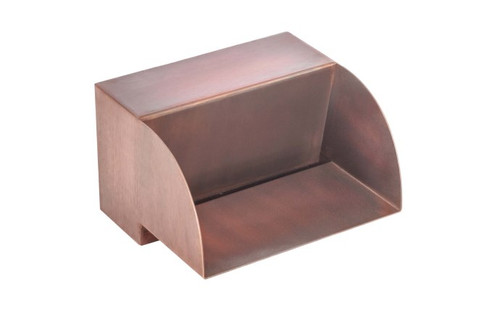 12" Copper Smooth Flow Radius Scupper
