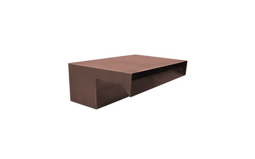 8" Copper Smooth Flow Scupper