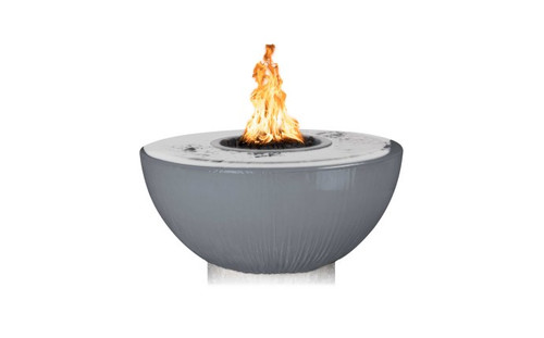 38" Gray Match Lit 360 Degree Spill Sedona Liquid Propane Fire & Water Bowl