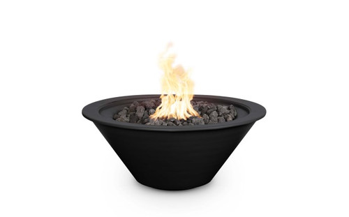 31" Black Concrete Cazo Natural Gas IID Fire Bowl