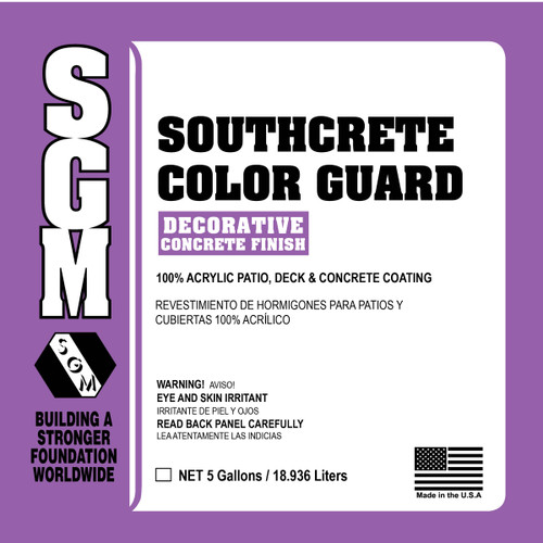 5 gals Southcrete Ivory Color Guard Concrete Stain and Sealer
