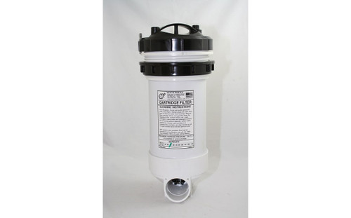 50 SqFt Top-Load Cartridge Filter with Bypass Valve and 2in Slip