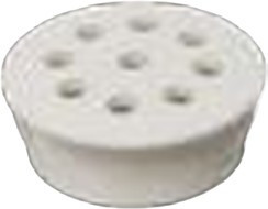 White Deck Drain-Away System II Surface Cleanout Plug