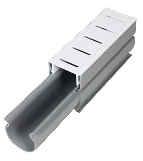 2-inch x 10 ft Gray Removable Top Deck Drain