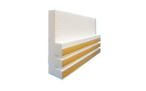 Square Edge Form with White Tie Wire