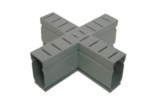 Gray Deck Drain Cross