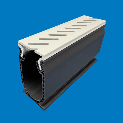 10' x 3" Flowmaster 3 Commercial Deck Drain Gray