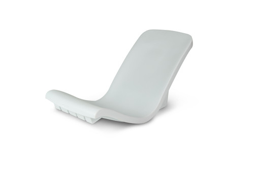 White Resort Series Rocking Lounger