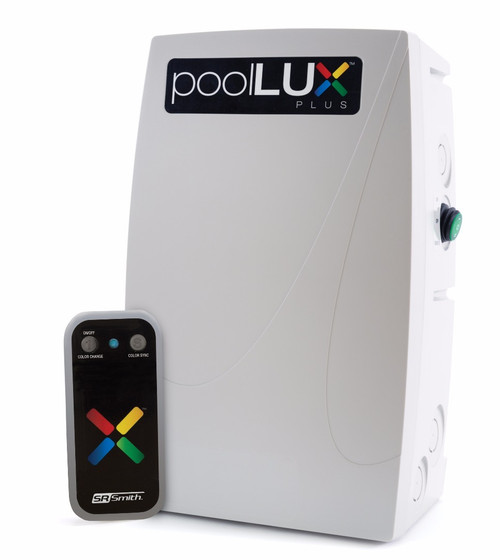 60W poolLUX Plus Kit with 2 80' Treo LED Lights and Remote Control
