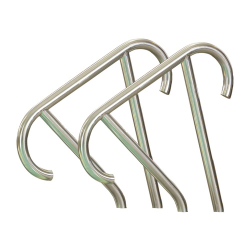 30" Marine Grade Stainless Steel Meridian Handrail Pair
