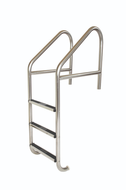 23'' 3-Step Crossbrace Plus Commercial Ladder with Stainless Steel Tread