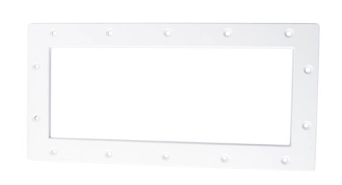 White Vinyl Pool JZ-Style Skimmer Faceplate