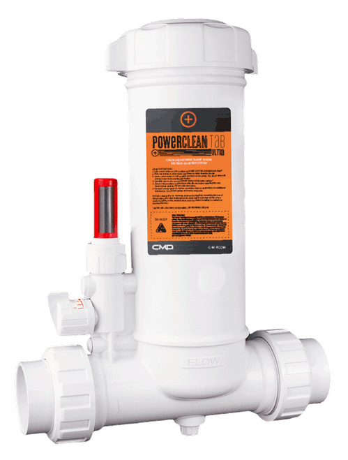 Clear PowerClean Tab Ultra In-Line Chlorinator Plastic Lid