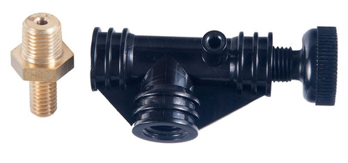Black Air Release Tee Valve