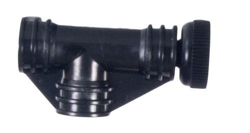 Black Air Release Tee Valve