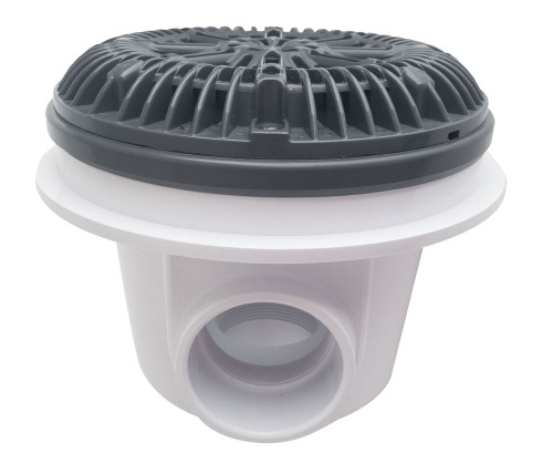 8 Inch Dark Gray Vinyl Liner Galaxy Main Drain