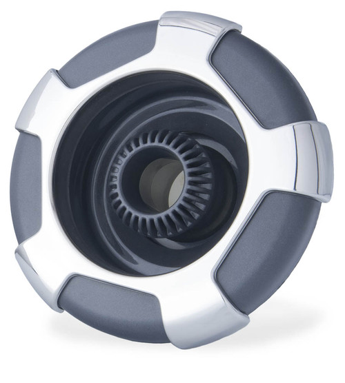 5.25 Inch Stainless Steel/Dark Gray Typhoon Directional Jet Internals