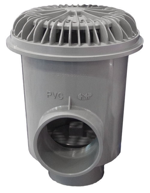 3 Inch Nova White Main Drain without Lid for Gunite Pools